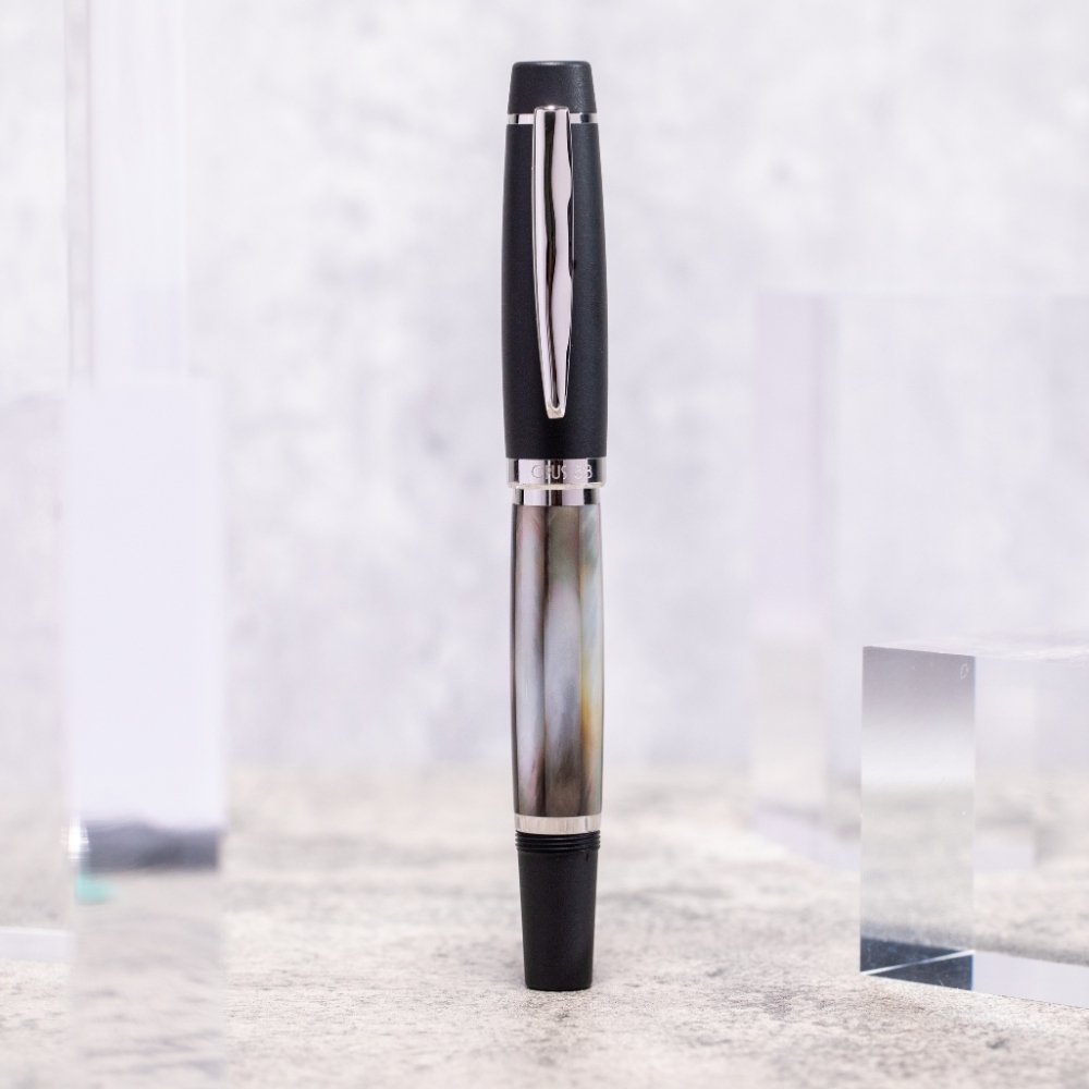 Opus 88 Premium Shell Black Mother of Pearl Fountain pen
